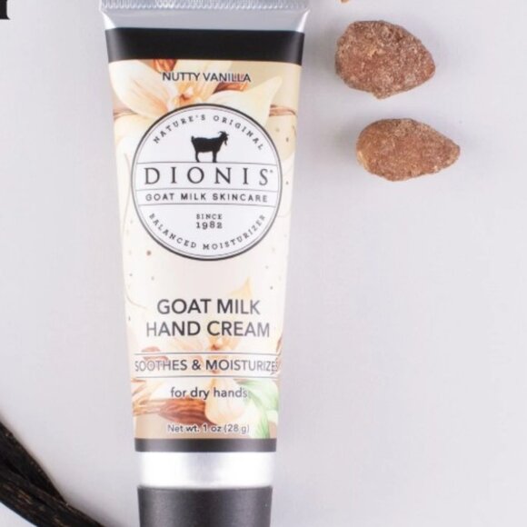 SEALED Dionis Nutty Vanilla Goat Milk Hand Cream - 1oz - Picture 1 of 6